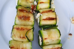Zucchini-Schaschlik