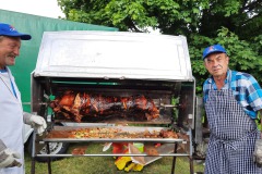 Spanferkelgrillen zum Sommerfest 2022